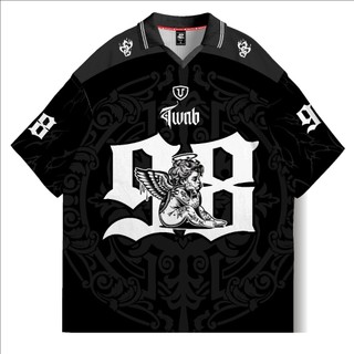 JERSEY KAOS OVERSIZE TWNB BKMTL98 - JERSEY OVERSIZE KOREA - JERSEY KAOS OVERSIZE NUMBER SERIES HYPE - JERSEY KAOS RETRO VINTAGE PREMIUM