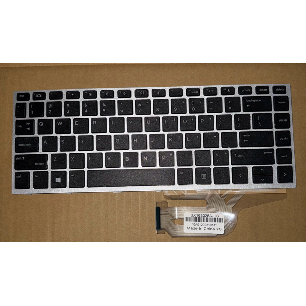 คีย์บอร์ด HP Probook 430 G5 440 G5 440 G6 445 G5 สีดํา