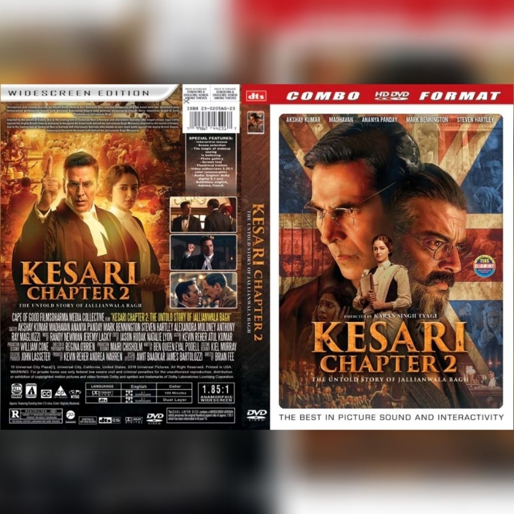 KESARI CHAPTER 2 MOVIE CASSETTE (2025) - LATEST - HD