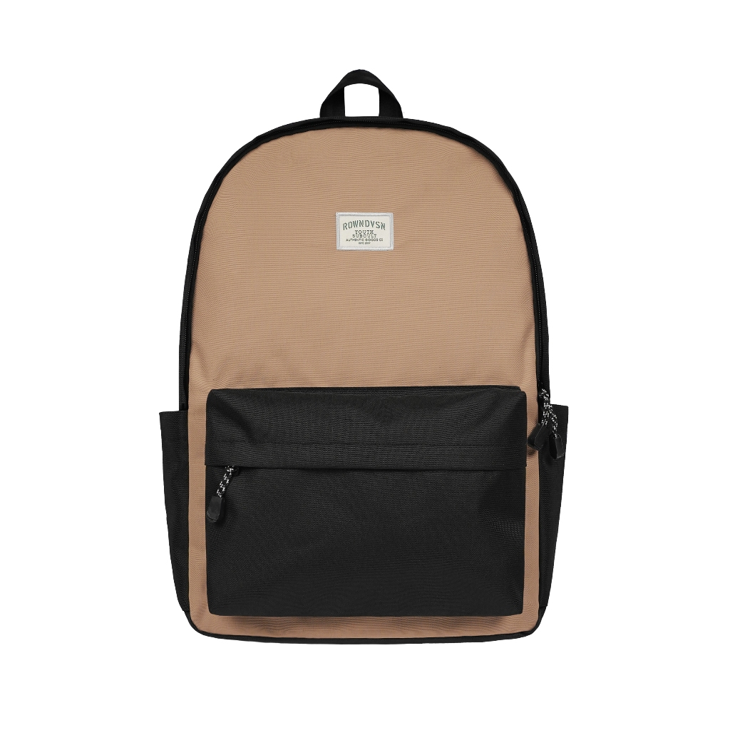 Rown Division Storage Bagpack - Rowndvsn Albania Black Khaki Backpack