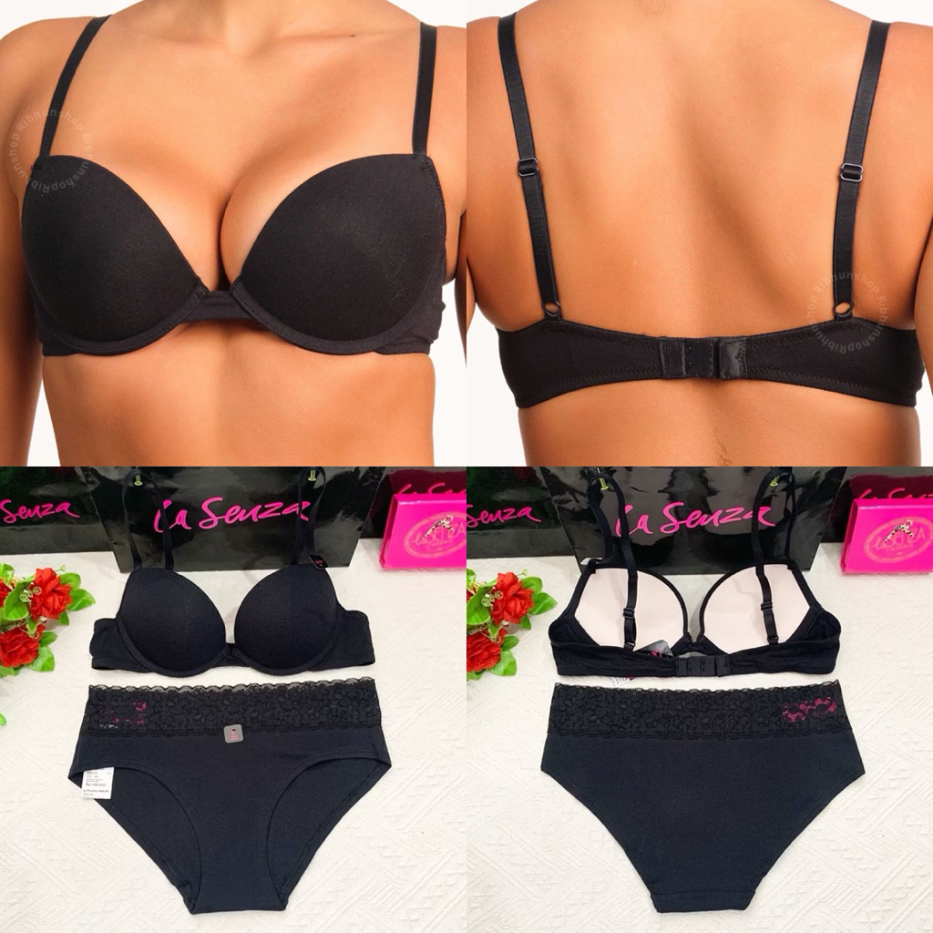 La senza Original Bra Remix Cotton Push Up Size 32B 32C 34A 34B 60253259