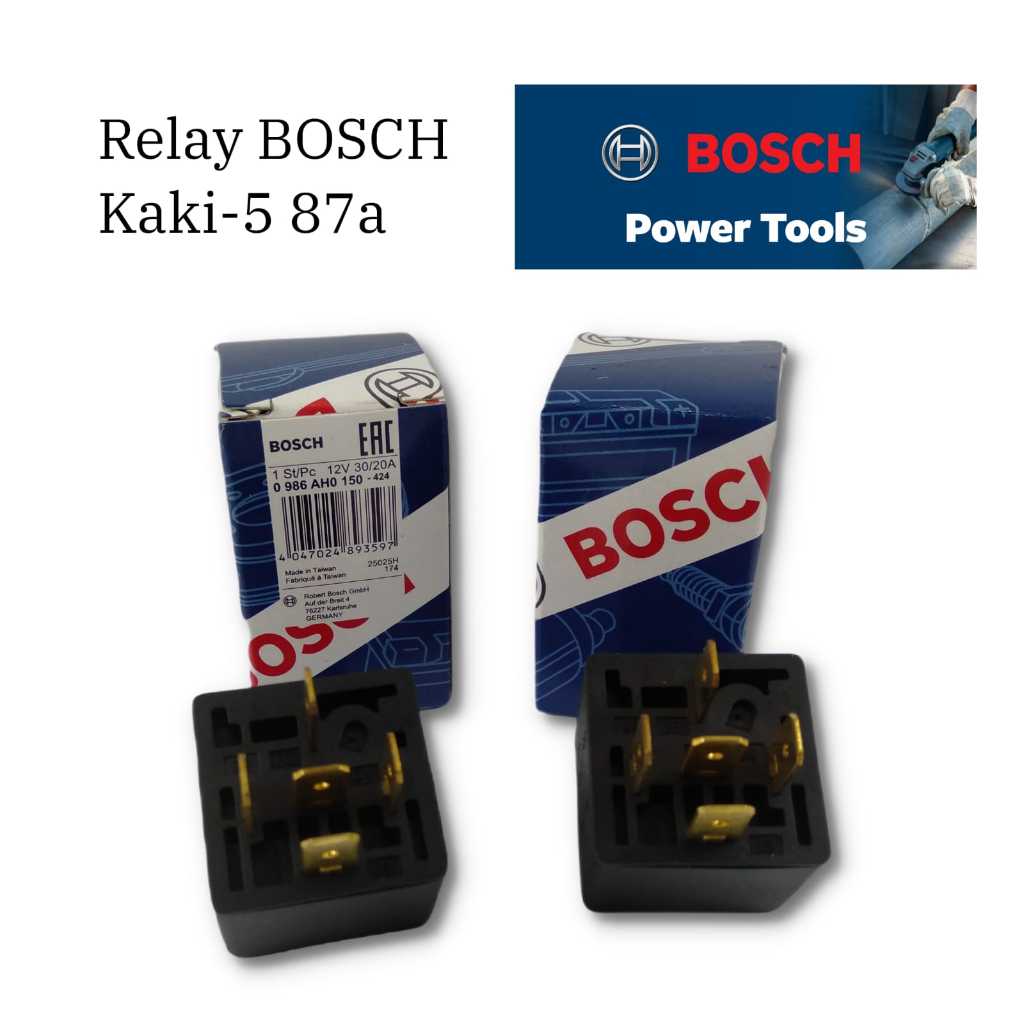 เบรกเกอร์ BOSCH 87a ของแท้ 5 Pin K5 12V