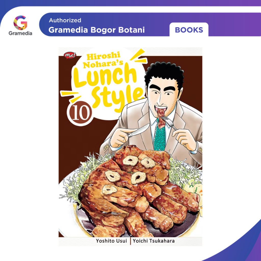 Gramedia Bogor - การ์ตูนสไตล์อาหารกลางวันของ Hiroshi Nohara 10