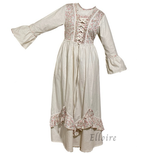 Dollette Midi Dress Vintage โดย Elloire