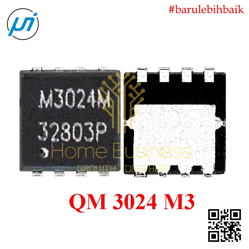 Mosfet QM3024M3 QM3024 M3 QM 3024M3 M3024M M3024 M N-Channel 30 V Fast-Switching