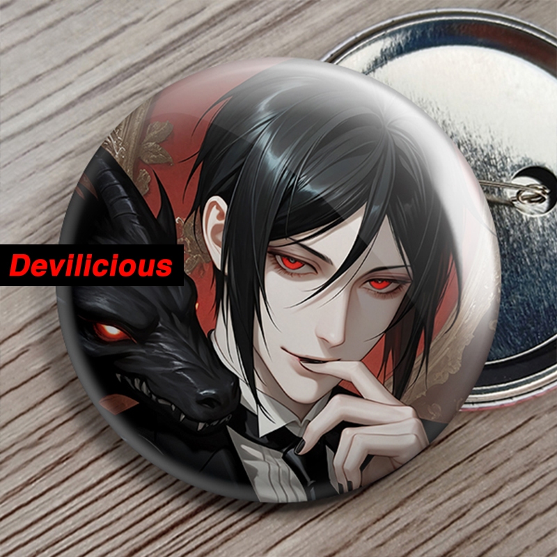 Sebastian Michaelis Pin Black Butler Devilious Kuroshitsuji