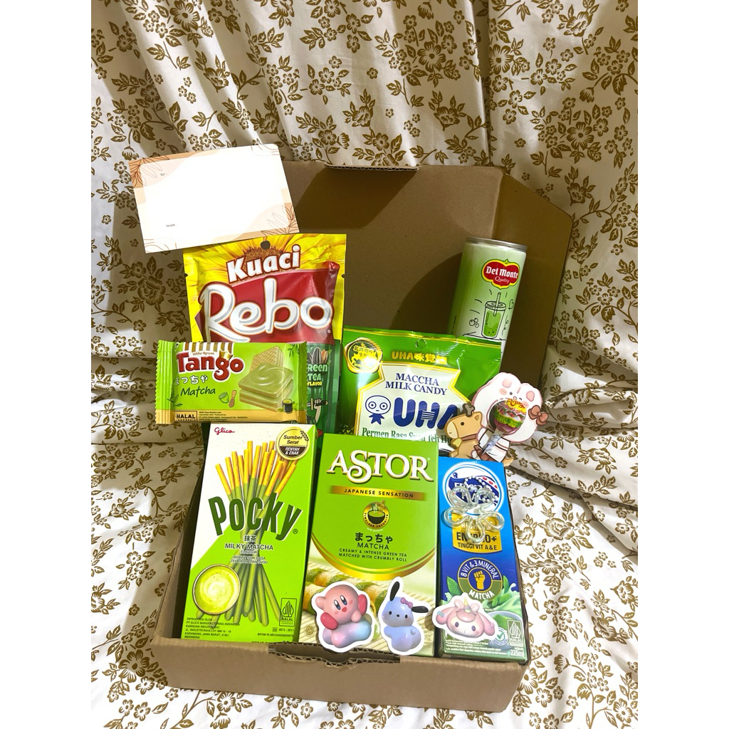 HAMPERS GIFT BOX GRADUATION GIFT BIRTHDAY GIFT MATCHA EDITION
