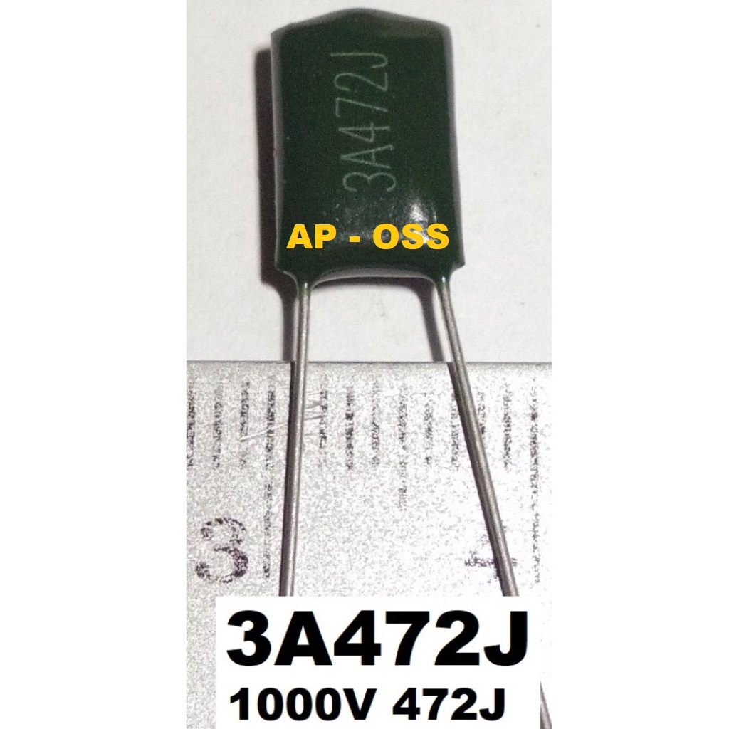 3A102J 3A152J 3A222J 3A332J 3A392J 472J 3A822J Milar 1000v 102j 152J 222J 332J 392J 472J 822J 1n2n2n