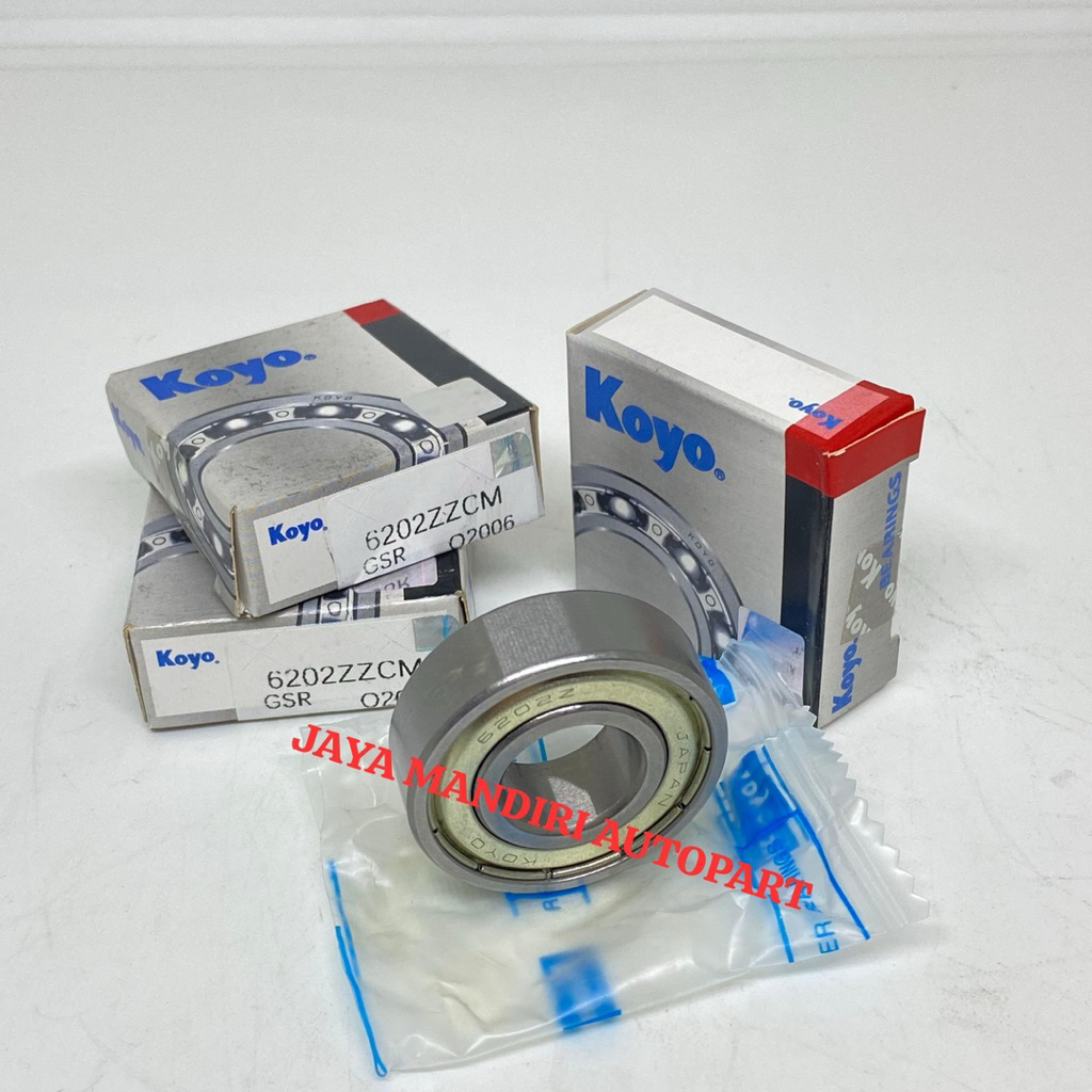 BEARING 6202 ZZ KOYO 6202ZZ KOYO IRON CAP