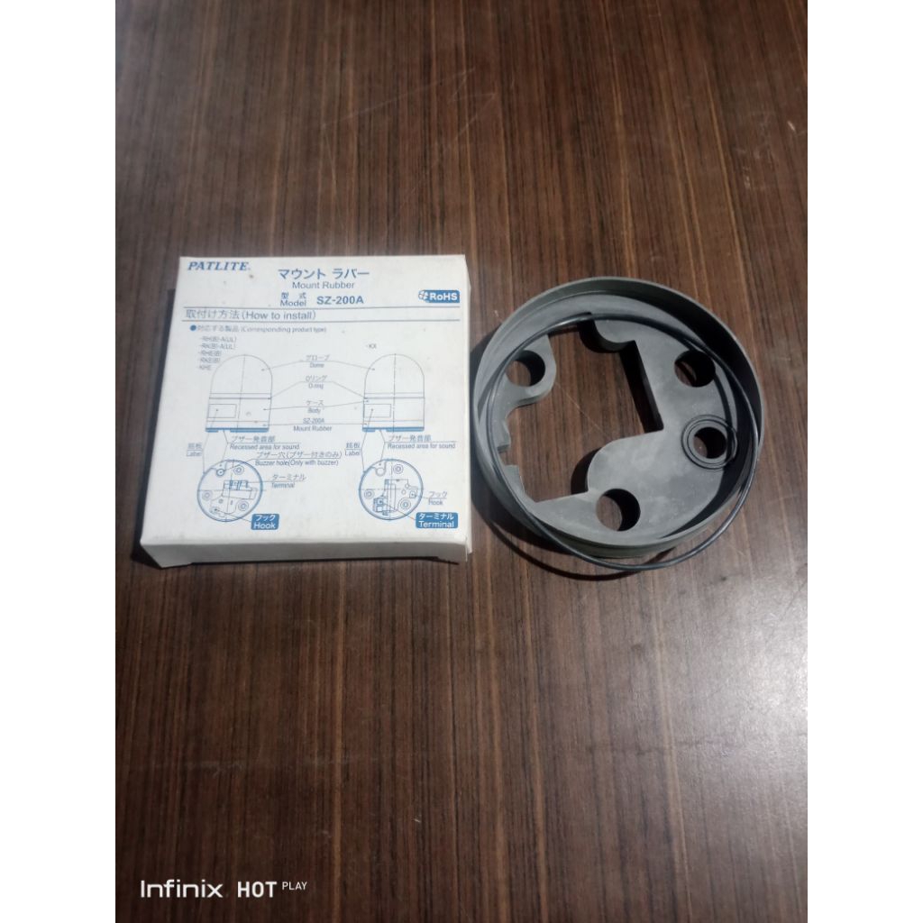 ยางยึด Patlite SZ-200A