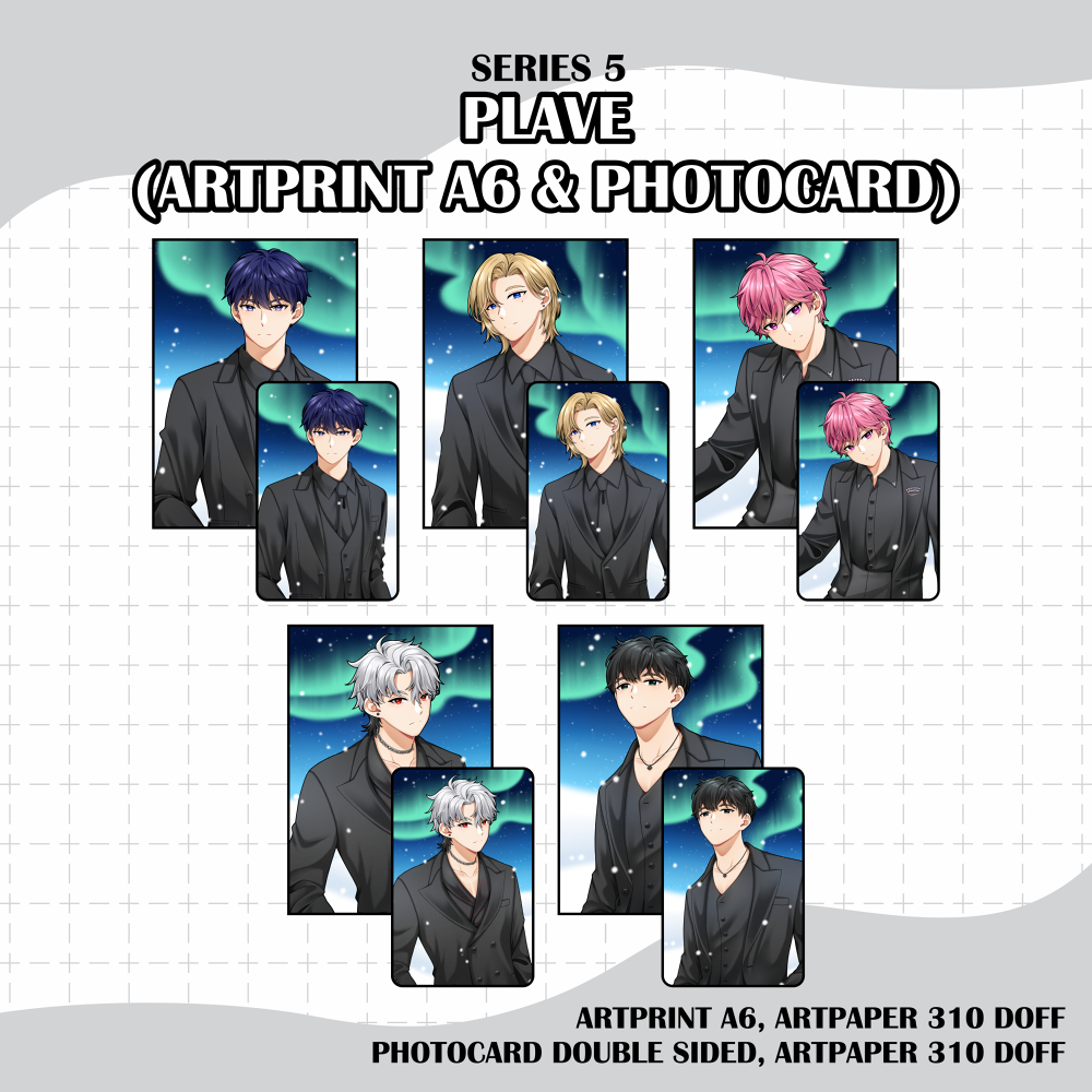 PLAVE Artprint & Photocard (ซีรีส์ 5)