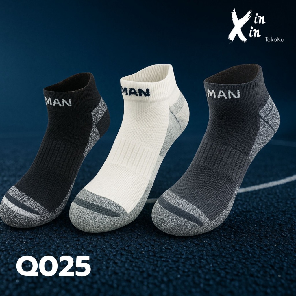 [3Psg] Q025 ADULT SOCKS SPORTY SOCKS SPORTS SOCKS