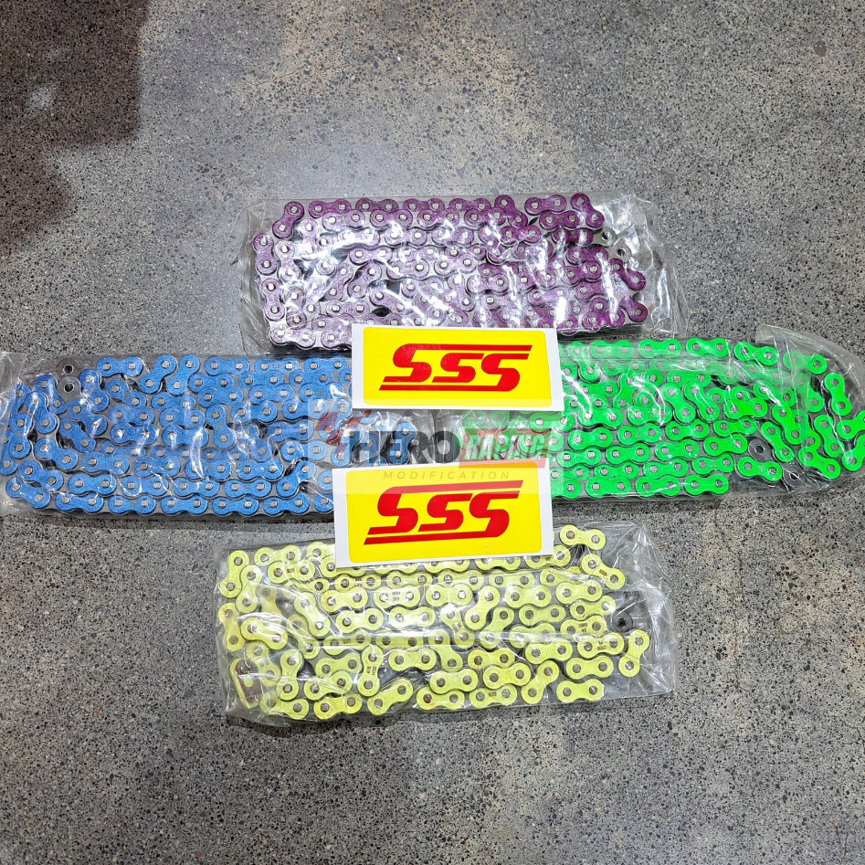 HIJAU MERAH UNGU SSS 415 130L HSB BLUE CHAIN; HSB GREEN;HSB RED; HSB ORANGE; HSB YELLOW; HSB สีม่วง