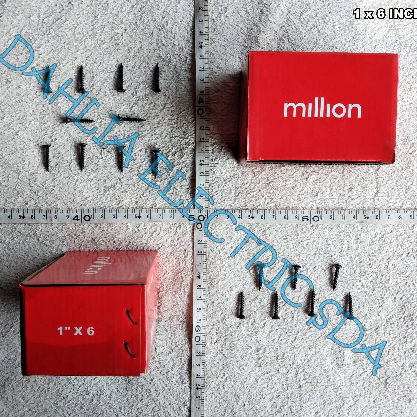 GYPSUM DRYWALL SCREW 1 X 6 นิ้ว