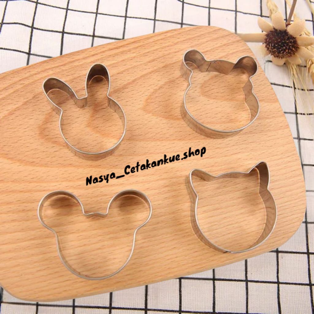 CAT-SHAPED CHARACTER BREAD RING/CIRENAG MOLD/COOKIES CUTTER/RING เครื่องตัดคุกกี้เค้กรูปทรงต่างๆ