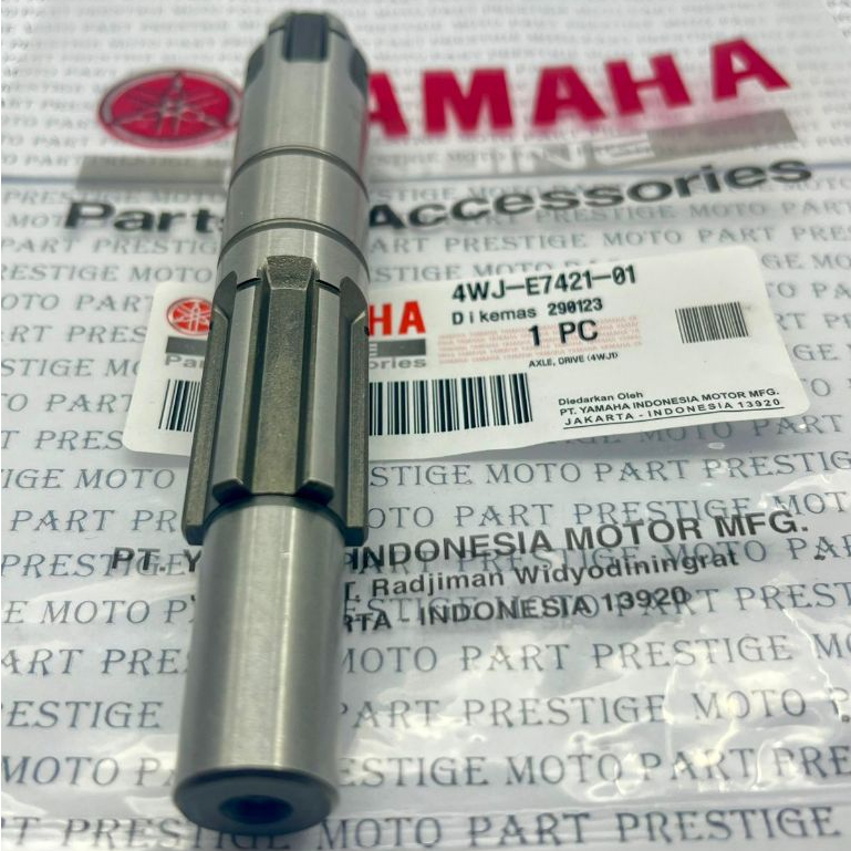 4WJ-E7421-01 เพลาเกียร์หน้า F1 F1Z F1ZR ALFA SIGMA Yamaha