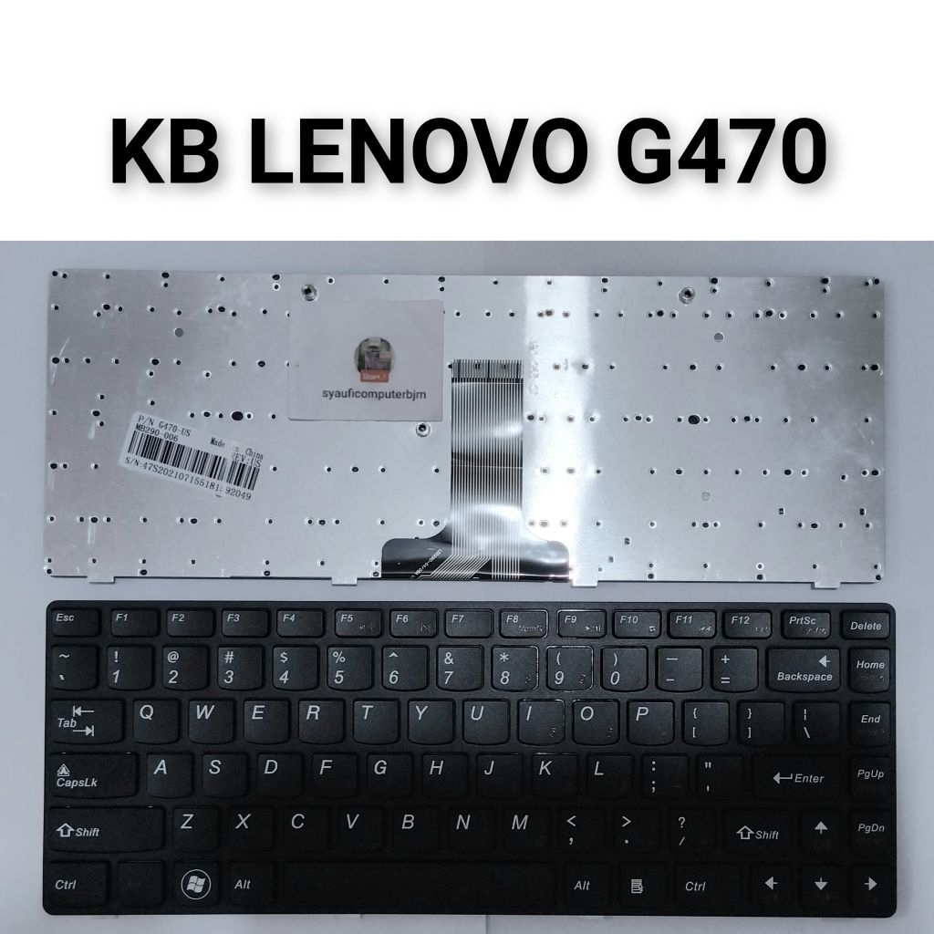 KB LENOVO G470 คีย์บอร์ด LENOVO G470 V470 B470 B490 G475 B475 B480 M490 V480 M495