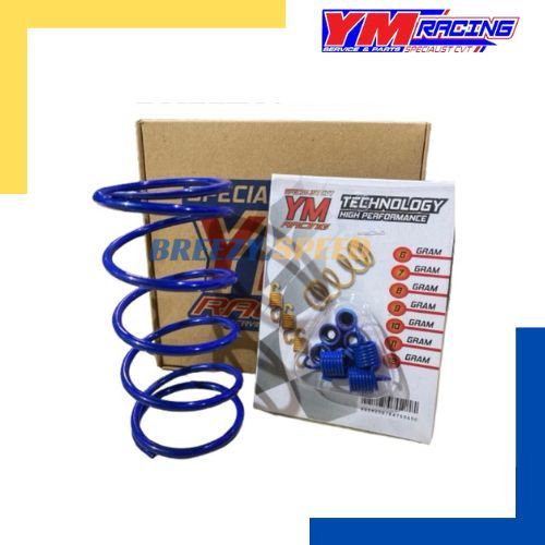 1000RPM CVT SPRING + CENTRI SPRING / 1000RPM YM RACING ALL MATIC DOUBLE CLASP SPRING | CVT - YM RACI