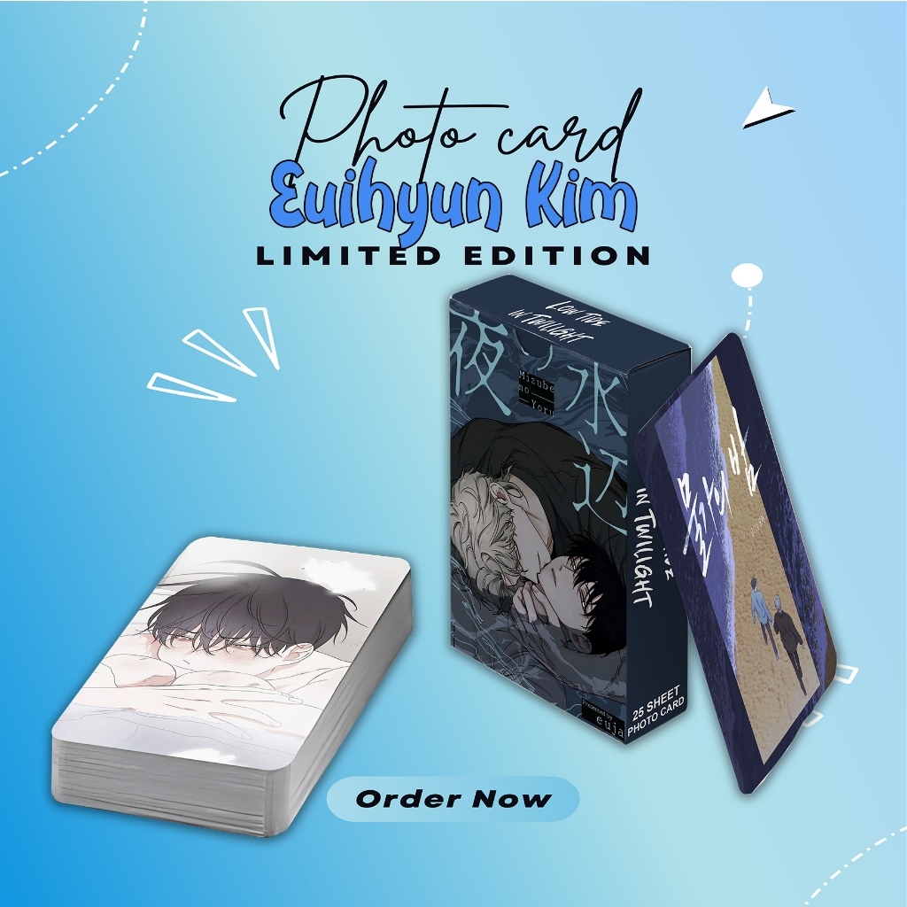 EUIHYUN KIM MANHWA ต่ําใน TWILIGHT PREMIUM PHOTOCARD ชุด 25 แผ่นฟรีกล่อง