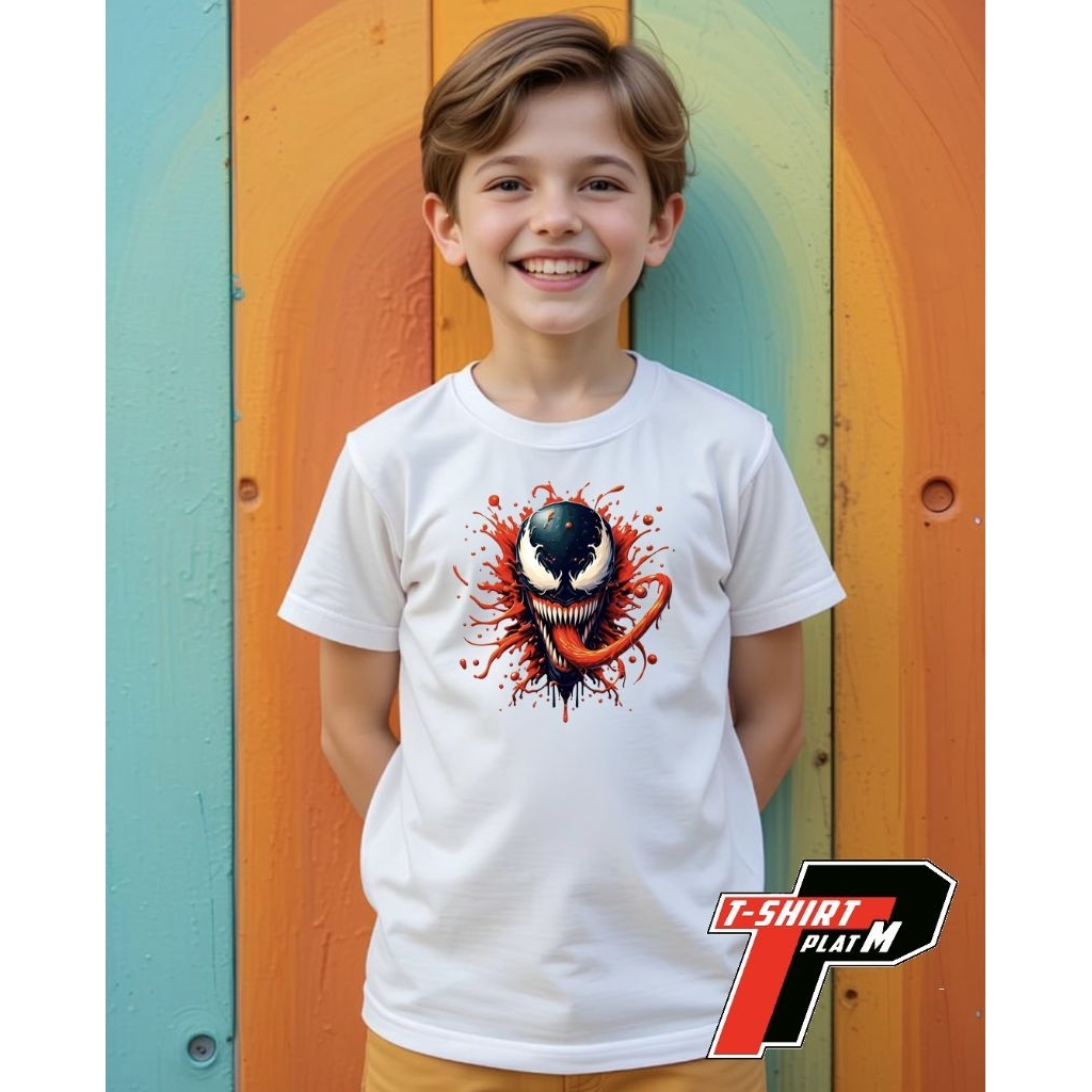 เสื้อยืดเด็ก Venom 3D Semi Cotton 30s
