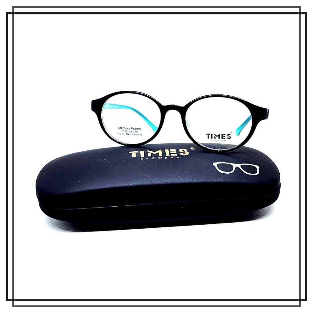 TIMES T125 CHILDRENS GLASSES FRAME Cool รุ่นคุณภาพดี ORIGINAL BRANDED FLEXIBLE HANDLE ราคา