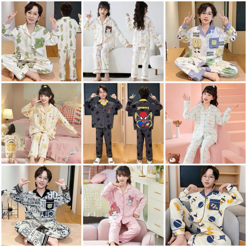 PP ชุดนอนเด็กกระดุมนอน.ชุดนอน