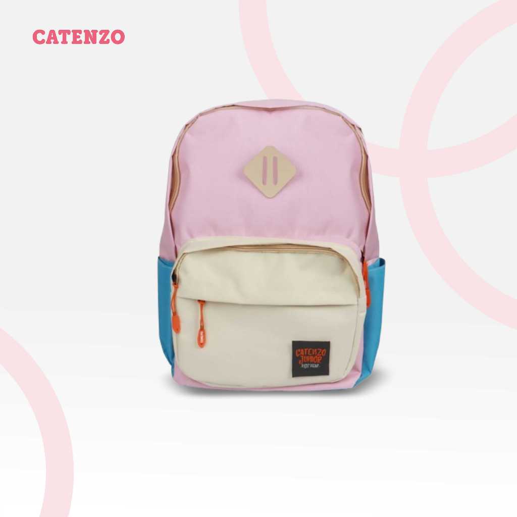 LOKAL Catenzo Junior CSK 003 Casual Boys School Bag, Original Pocket Backpack, Mens Local Product