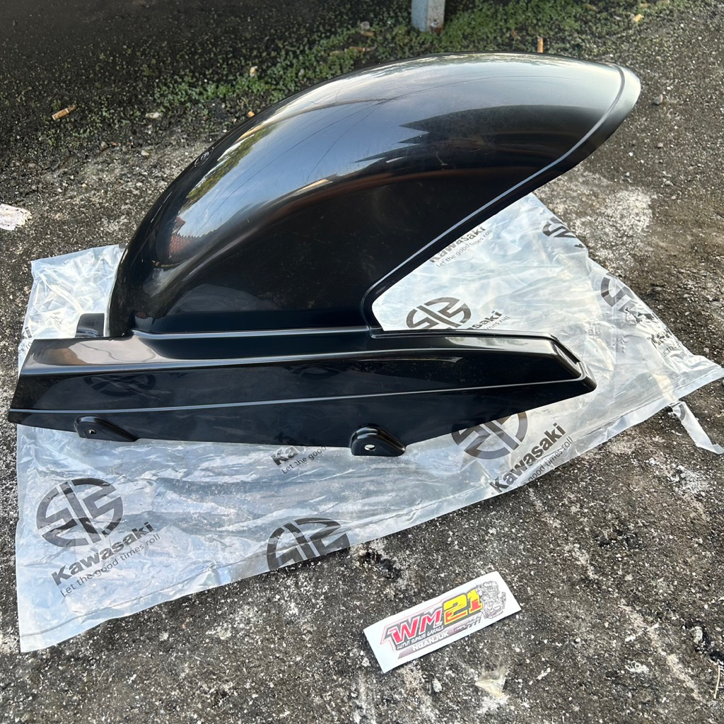 35023-1233 คอลัมน์บังโคลนหลังชุดโซ่ katenkas นินจา r ss ต้นฉบับ kawasaki ORI KGP WM21 PART NGANJUK