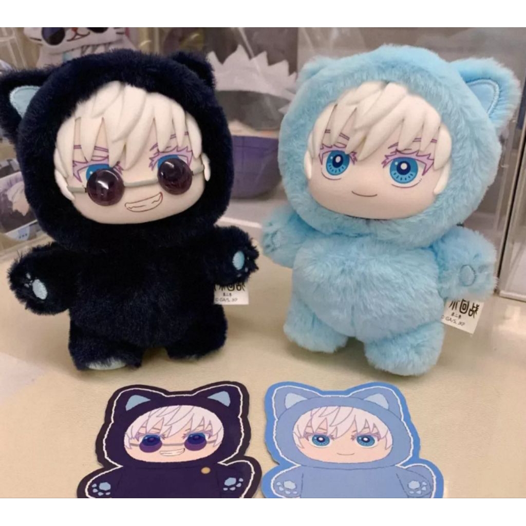 JJK JUJUTSU KAISEN PLUSHIE CAT PARADISE PLUSH BLIND BOX SHARING OFFICE SEALED เลือก TOP TOY GOJO JAT