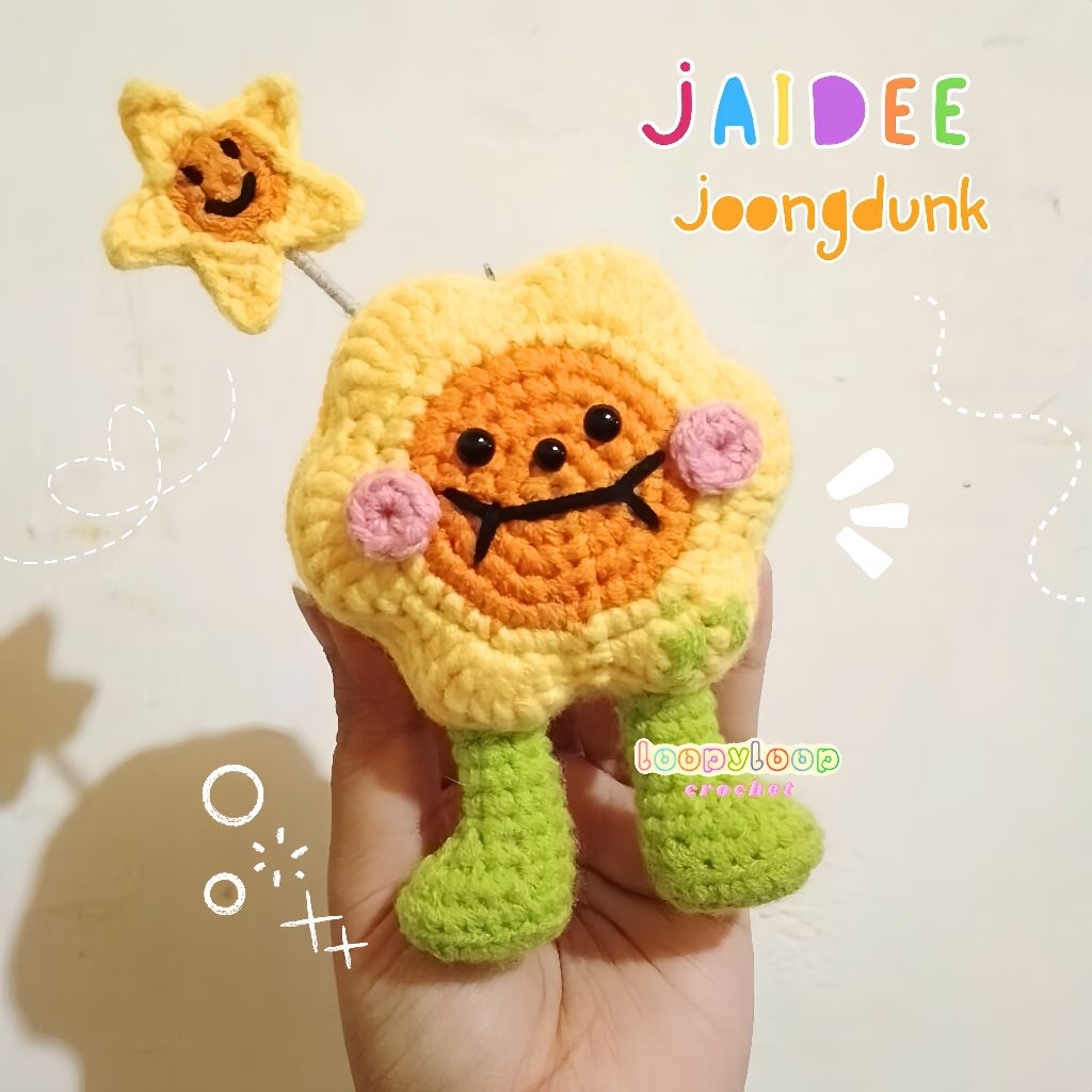 GANTUNGAN [Loopyloop] พวงกุญแจทีวี JAIDEE MASCOT JoongDunk GMM | JAIDEE MASCOT JoongDunk GMMTV กระเป