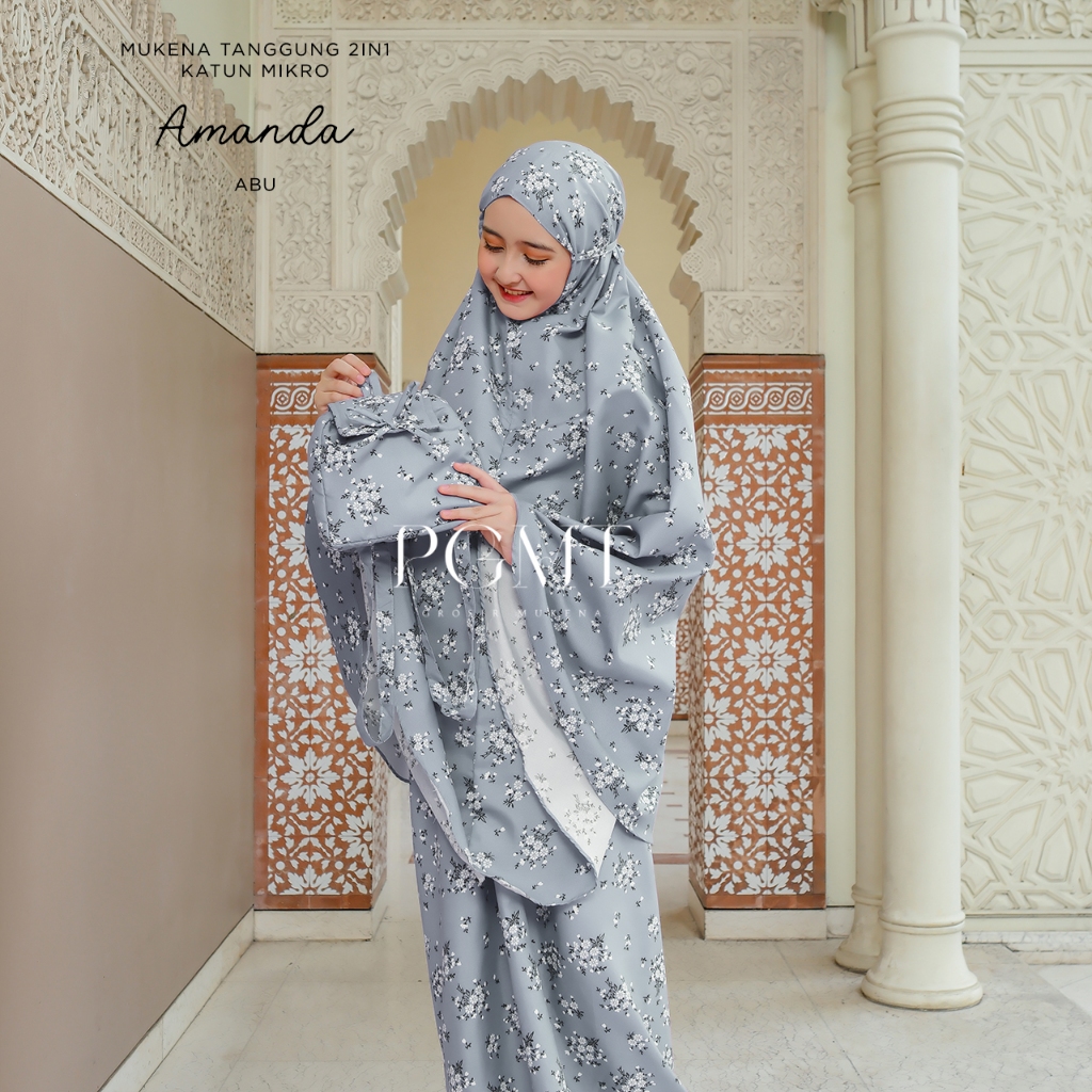 KATUN TASIK PRAYER WHOLESALE CENTER - 2-IN-1 CHILDRENS PRAYER CLOTHES, AMANDA MICRO COTTON BACKPACK