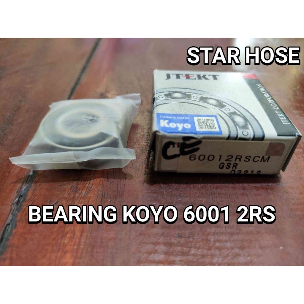 BEARING KLAHER KOYO 6001 2RS