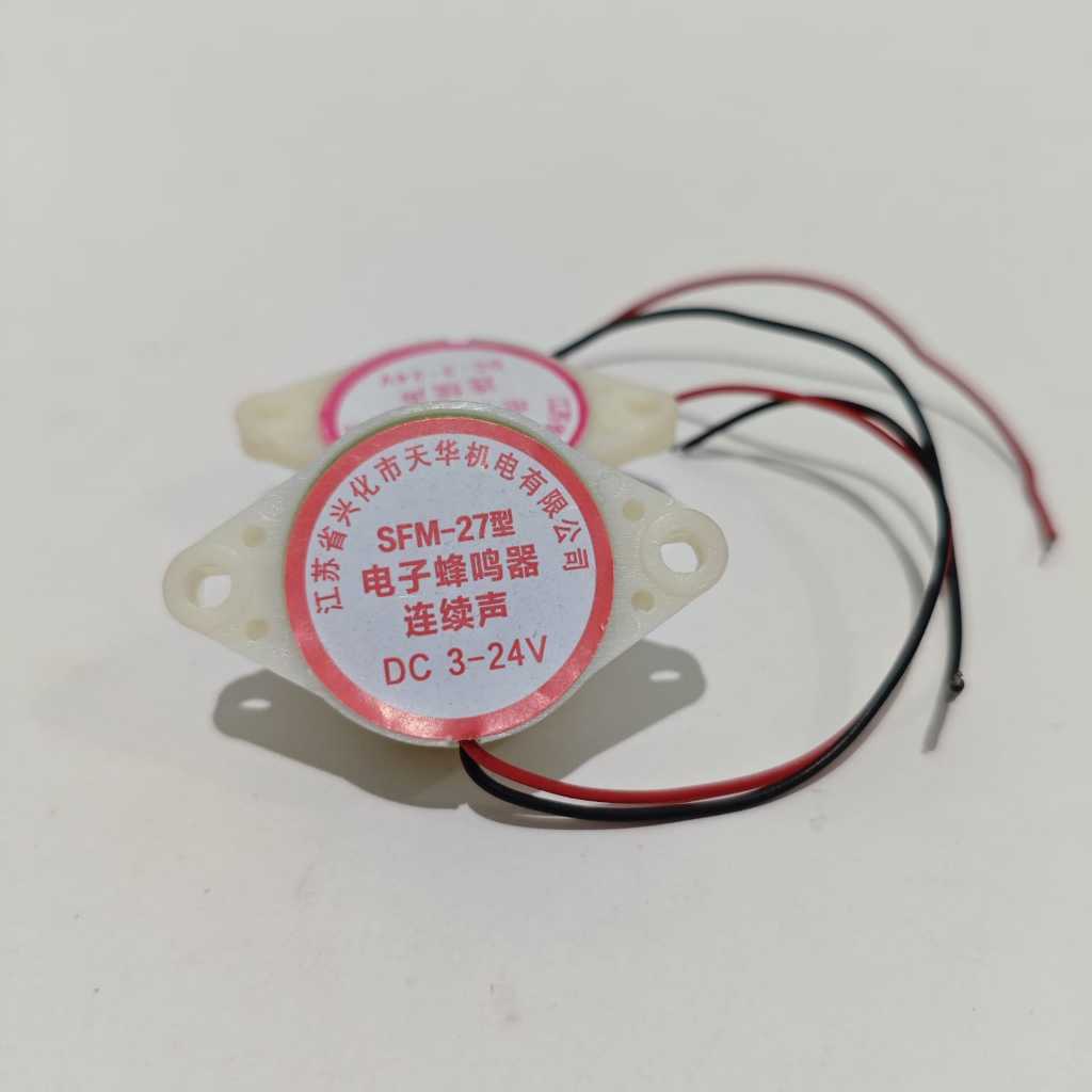 Horn Buzzer 3-24V SFM 3V 24V DC ไฟฟ้า Bell Buzzer SFM-27 DC 3-24V Alarm DC 3-24V สูง decibel เสียง r