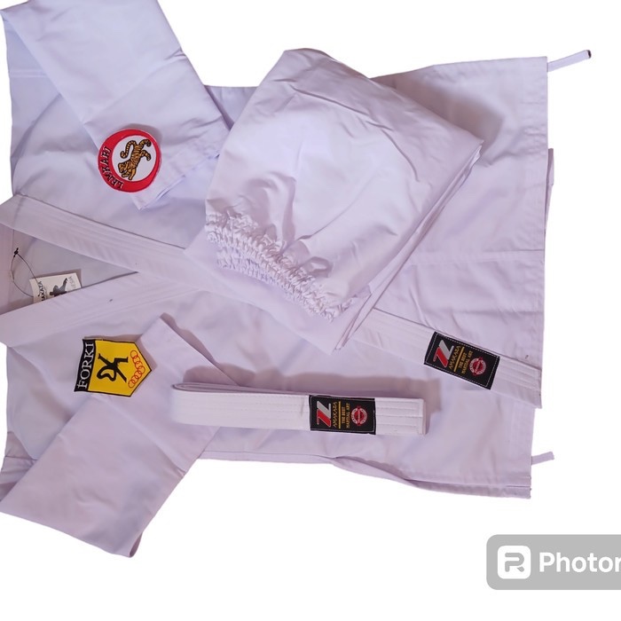 LEMKARI GAP Karate Uniform for karate ชุดศิลปะการต่อสู้ LEMKARI Karate Uniform ครบ 1 ชุด