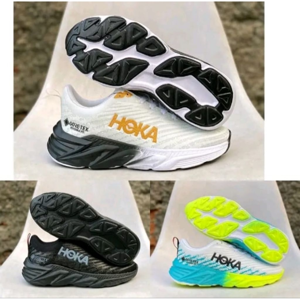 รองเท้าวิ่งผู้ชาย Hoka Gore-Tex Invisible Fit / รองเท้าปั่นจักรยาน MTB Gore-Tex