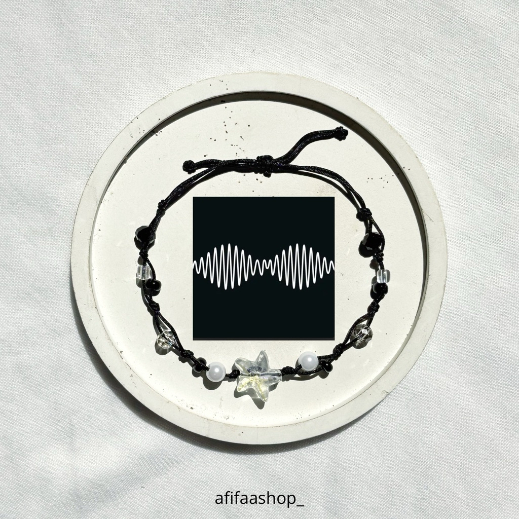 ARCTIC MONKEYS BRACELET! เบอร์ 1 Party Anthem-Arctic Monkeys / เวอร์ชั่นอินโด สร้อยข้อมืออัลบั้ม / ส