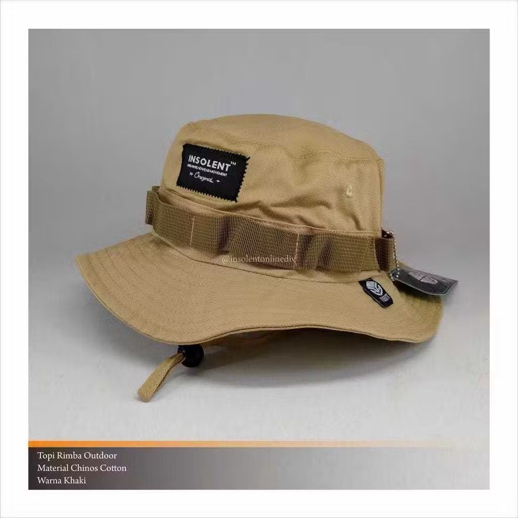 INSOLENT SUMMIT SERIES หมวกผู้ชายและผู้หญิง / หมวกกลางแจ้ง / MOUNTAIN CLIMBING BUCKET HATS / QUALITY