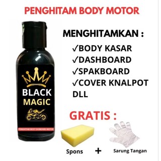 Penghitam Body Kasar Motor 60 Ml Tahan Lama dan awet