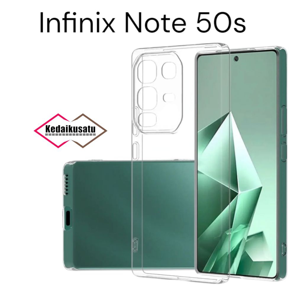 Infinix Note 50s 5G Clear Case HD Softcase Clear Transparent Anti-Fungus Infinix Note 50s 5G