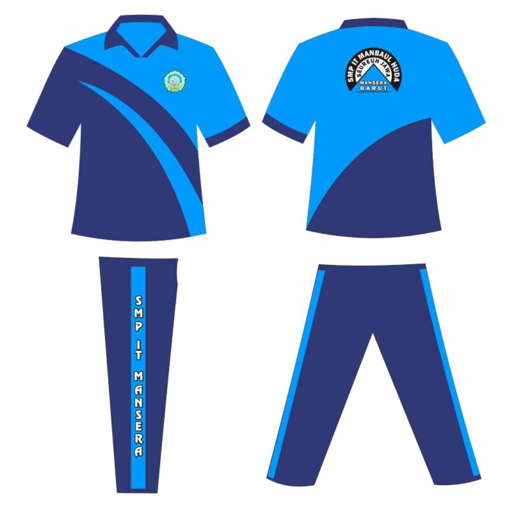 ชุดกีฬาเด็กมัธยมต้นพร้อมปลอกคอ ชุดกีฬาเด็ก MTs พร้อมคอปก ชุดกีฬามัธยมต้น & MTs (สั่ง 10 ค่าสกรีนฟรี)