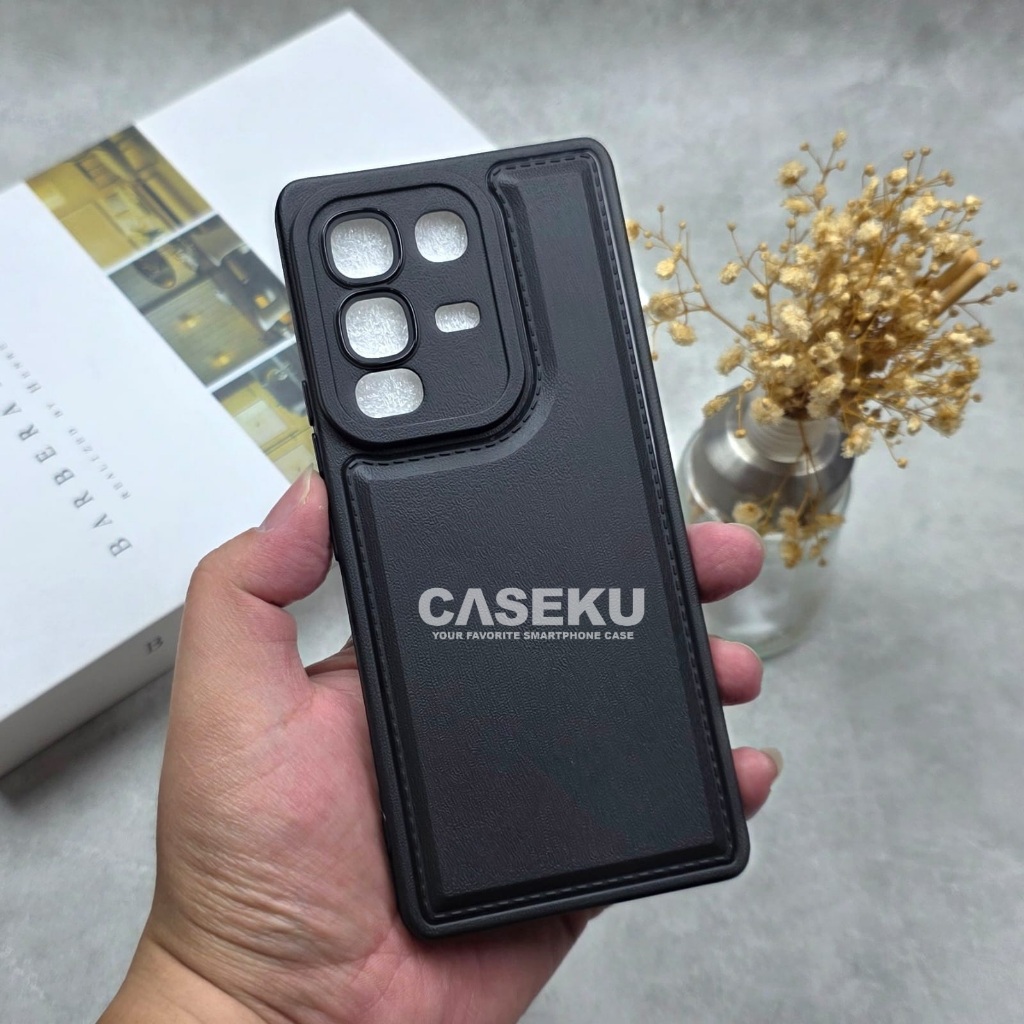 Infinix Note 50 4G Infinix Note 50 Pro Infinix Note 50S Infinix Note 50X Case Leather Pro Camera Bla