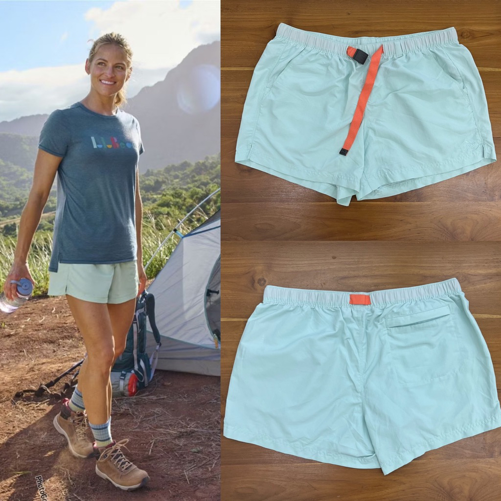 DNOLSHOP8 LL Bean กางเกงขาสั้นผู้หญิง Supplex Belted