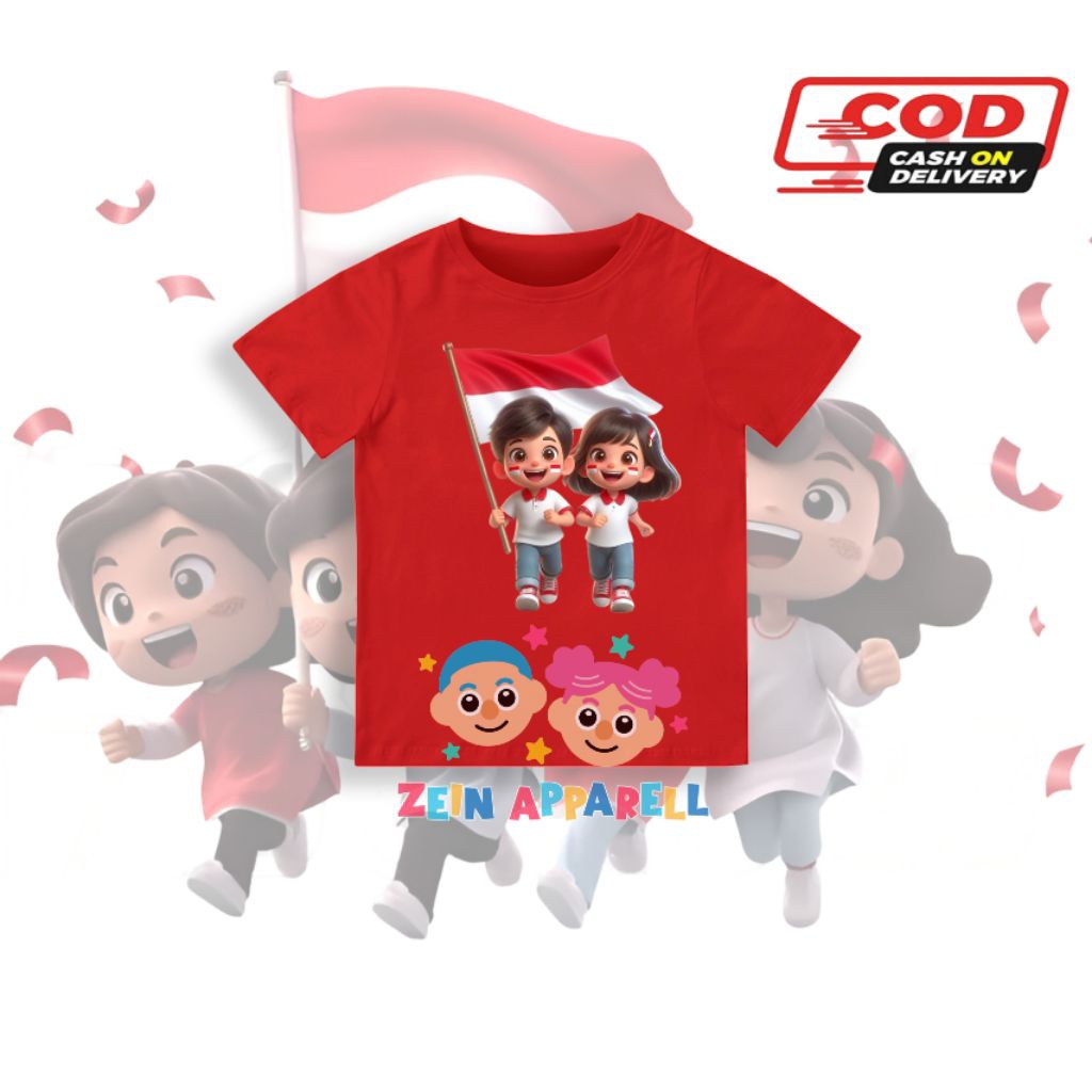 80th Anniversary of Indonesia Childrens Fashion / 80th Anniversary of Indonesia Childrens Clothes / 