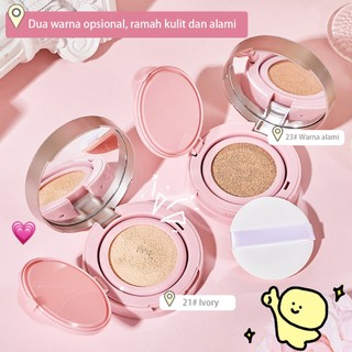 Bedak cushion matte long lasting tahan air dan anti keringat moisturize skin  Menyamarkan cushion foundation korean murah Pori dan Garis Halus foudation oil control cushion tahan lama dan anti air cusion