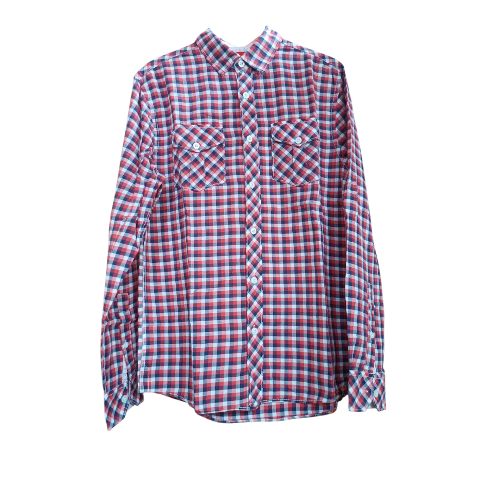 KEMEJA Country Road Plaid Shirt LS ไซส์ L