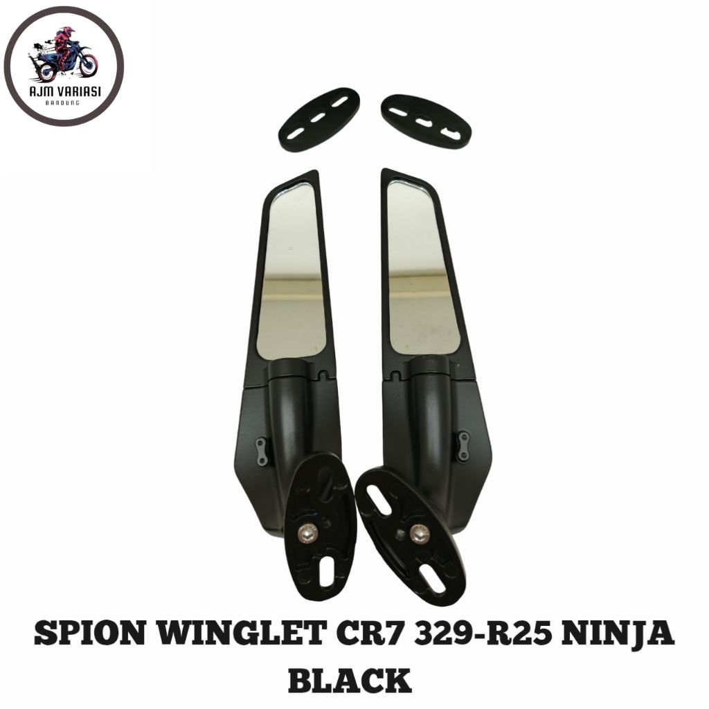 CR7 3297 Winglet กระจกมองหลัง {Motorcycle: NMAX, R25, Ninja}