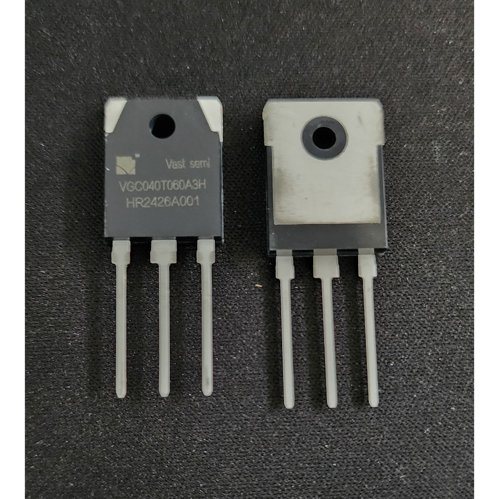 ทรานซิสเตอร์ VGC040T060A3H 40T60A 600V 40A IGBT Vast Semi Equation MGY 40N60 IGW 40T60K