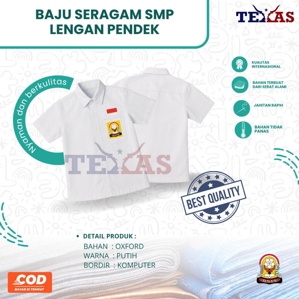 JUNIOR HIGH SCHOOL UNIFORMS | JUNIOR HIGH SCHOOL CLOTHES | SHORT-SLEEVED JUNIOR HIGH SCHOOL BOYS
