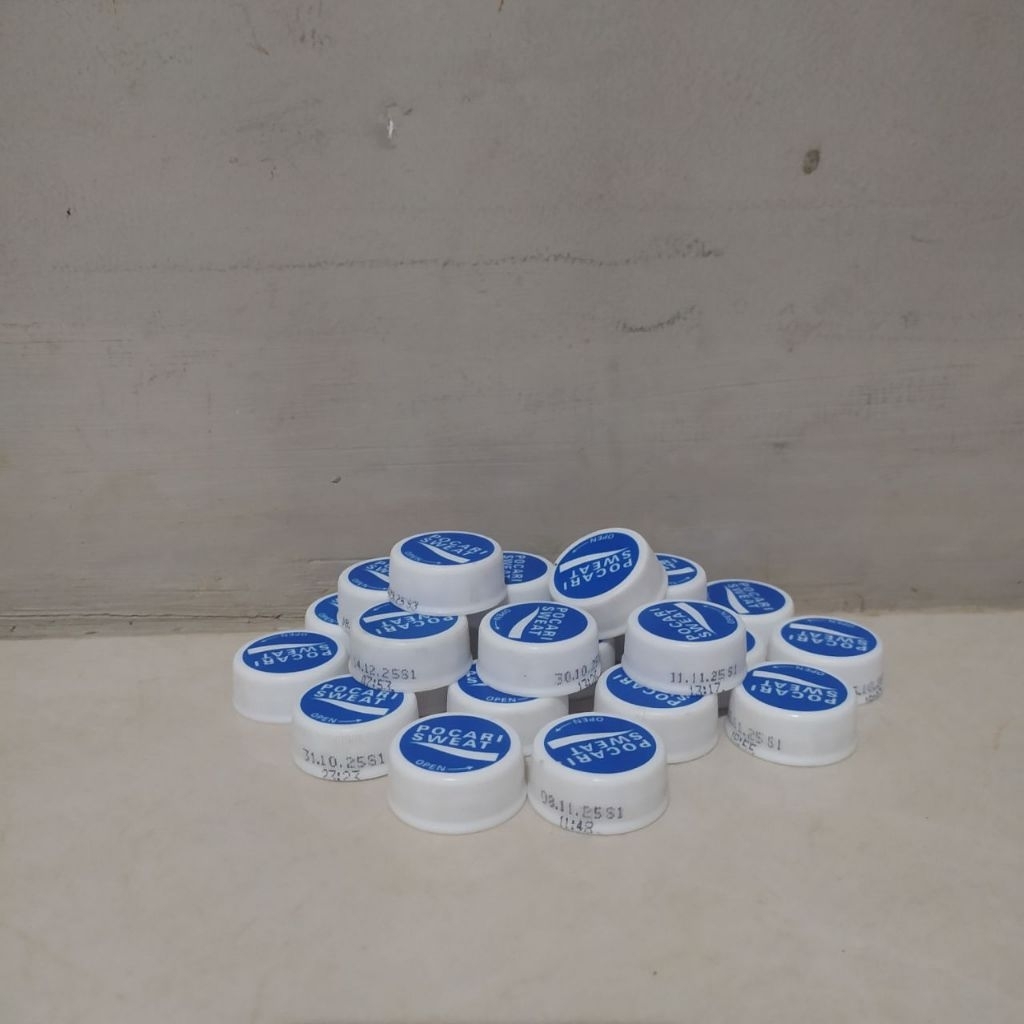 50 ชิ้นสะอาดใช้ Pocari Sweat Bottle Caps
