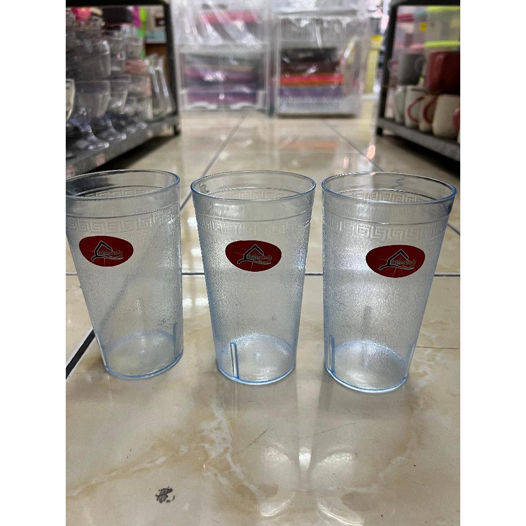 MONIKA 901 ALEXISH CLEAR GLASS / แก้วไมก้าใส Alexish monika 400 ML ALE 901 แก้วชาเย็น